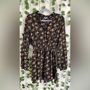 Floral Long Sleeve Dress